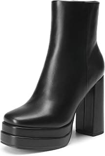Women's Platform Gogo Chunky Heel Ankle Boots - image 1 of 1