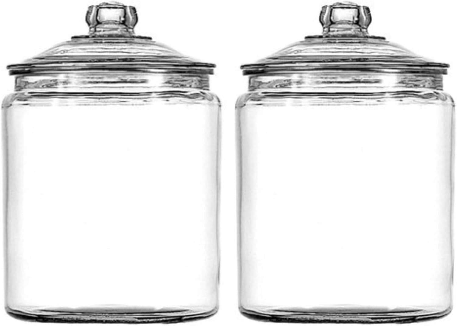 Anchor Hocking Heritage Hill 1 Gallon Glass Jar with Lid, Set of 2 - image 1 of 1