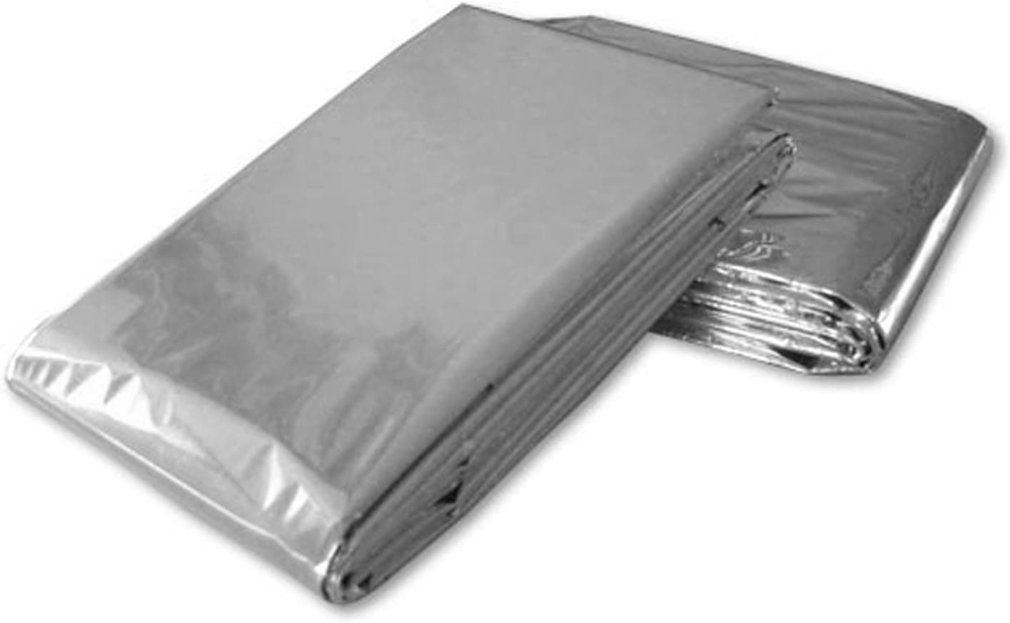 Emergency Mylar Blanket 52" x 84" - Pack of 12 Blankets - image 1 of 1