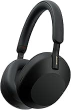 WH-1000XM5 Premium Noise Cancelling Wireless Headphones, Black | Auto NC Optimizer, Up to 30 Hrs of Battery, Carrying Case, Crystal Clear Calls, Touch Control, Multipoint Connection - image 1 of 1