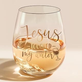 Friendship Gifts for Women – Birthday Wine Glass,Christmas Gift Idea | 15 oz Scratch-Resistant Wine Glass, Dishwasher safe,Birthday Gifts for Women, Mom, Sisters, Friends (Gold) - image 1 of 1