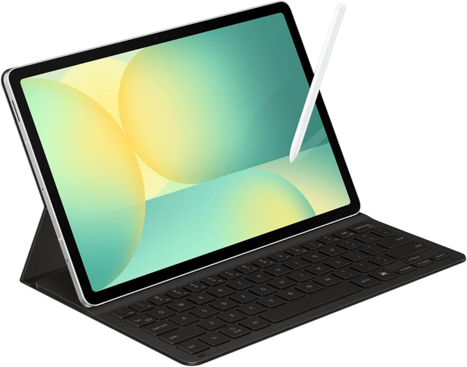 SAMSUNG Galaxy Tab S10 FE 128GB WiFi Android Tablet + Book Cover Keyboard Slim, Large Display, Long Battery Life, Powerful Processor, S Pen, US Version 2025, 2 Yr Manufacturer Warranty,Silver - image 1 of 1