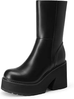 Women's Wedge Heel Ankle Boots Platform Bootie - image 1 of 1