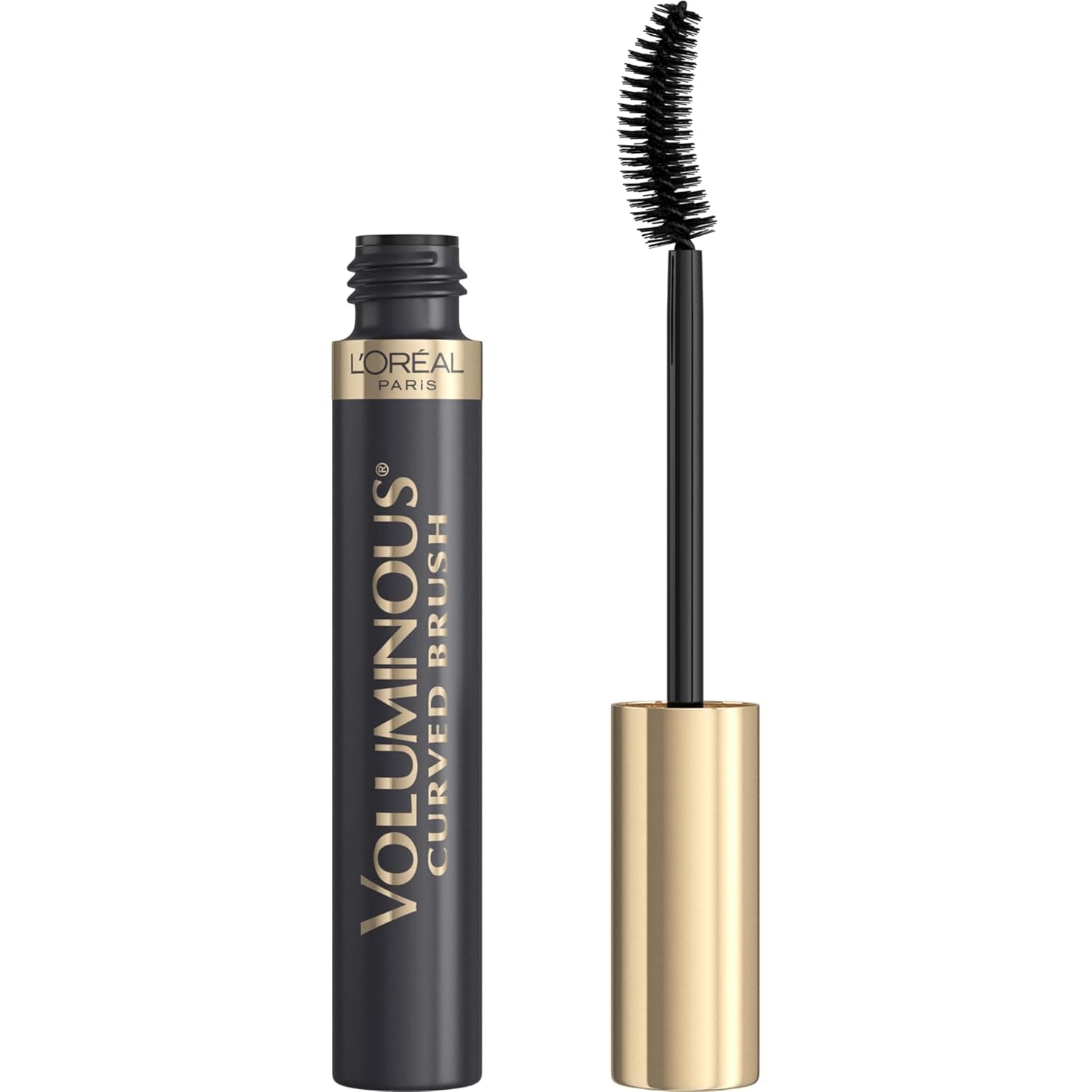 L’Oreal Paris Makeup Voluminous Mascara Original, Curved Brush Lifts & Builds Lashes Up To 5X Volume, Clump Free, Smudge Free, Black Brown, 0.28 Fl Oz - image 1 of 1