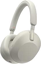 WH-1000XM5 Premium Noise Cancelling Wireless Headphones, Silver | Auto NC Optimizer, Up to 30 Hrs of Battery, Carrying Case, Crystal Clear Calls, Touch Control, Multipoint Connection - image 1 of 1