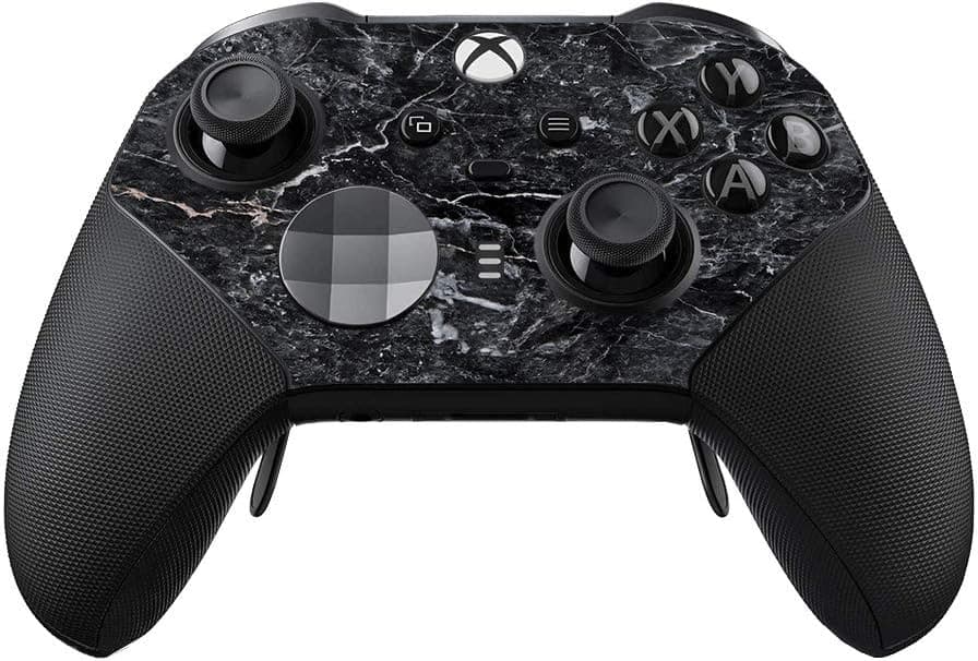 MightySkins Skin Compatible with Xbox Elite Series 2 Controller - Onyx Marble | Protective, Durable, and Unique Vinyl Decal wrap Cover | Easy to Apply, Remove, and Change Styles | Made in The USA - image 1 of 1