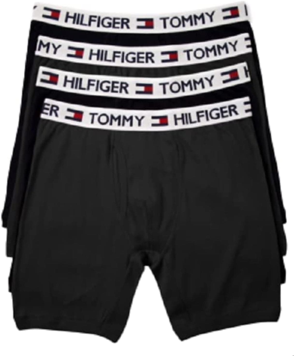 Tommy Hilfiger Men's Underwear Cotton Classics 4-Pack Boxer Brief-Amazon Exclusive - image 1 of 1