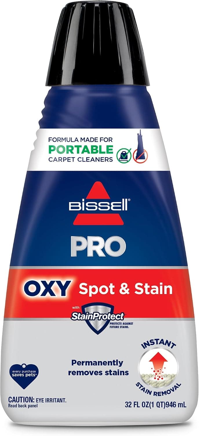Bissell Professional Spot and Stain + Oxy Portable Machine Formula, 32 oz, Single, 32 Fl Oz - image 1 of 1