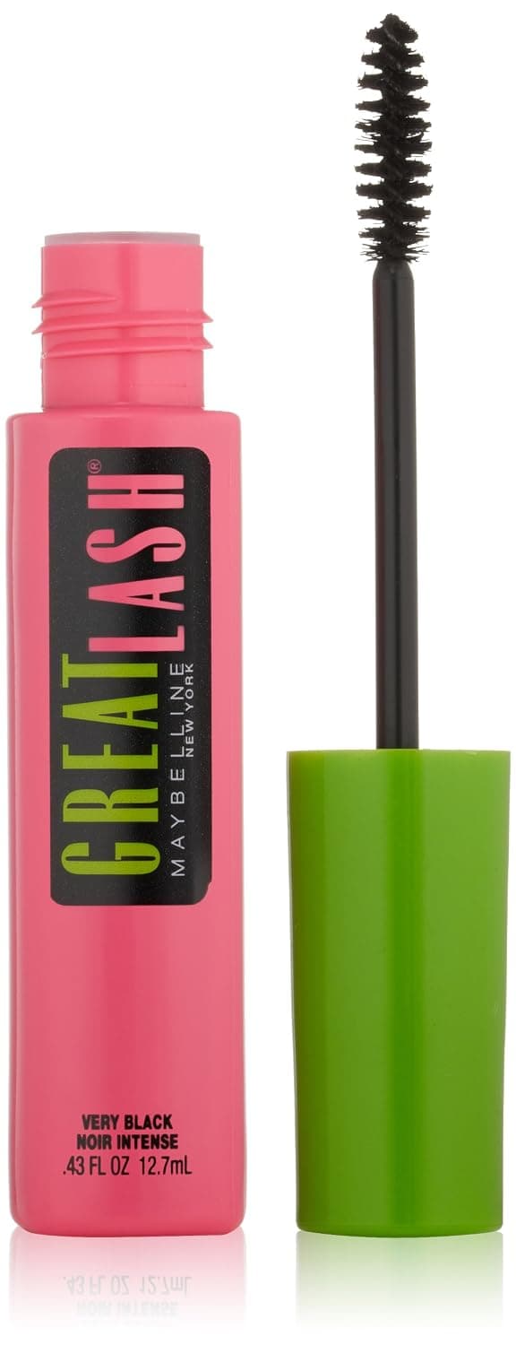Maybelline New York Makeup Great Lash Washable Mascara, Brownish Black Volumizing Mascara, 0.43 fl oz - image 1 of 1