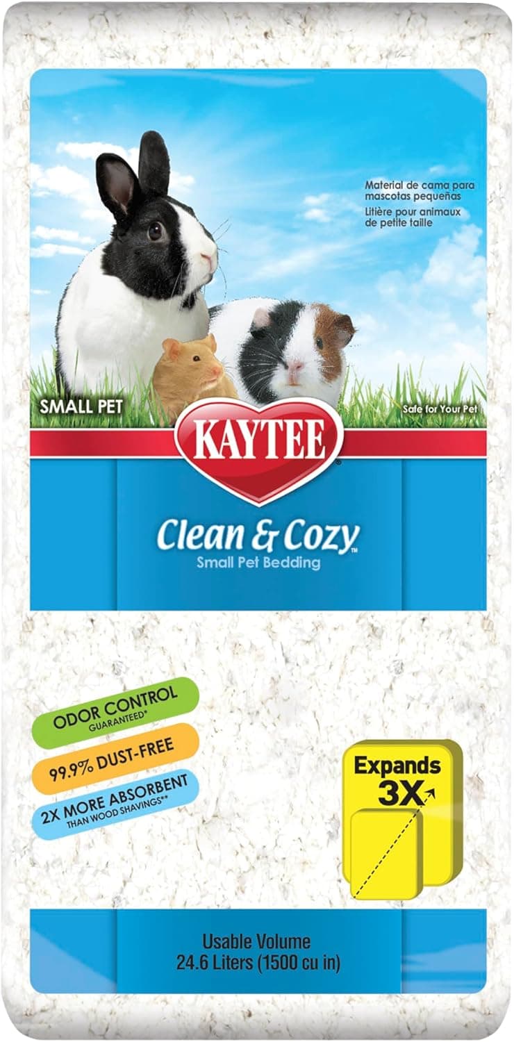Kaytee Clean & Cozy White Paper Bedding, Made for Small Animals, 24.6 Liters - image 1 of 1