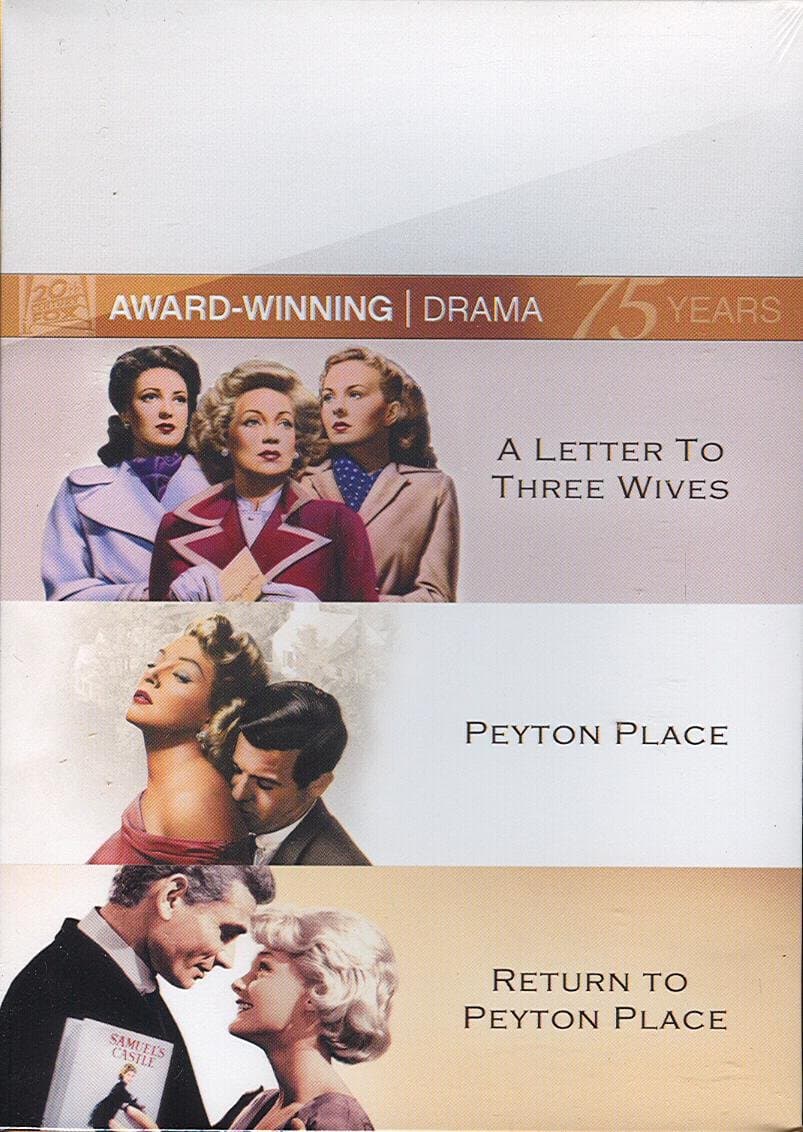 Twentieth Century Fox Award Winning Drama Collection - A Letter To Three Wives/Peyton Place/Return To Peyton Place - image 1 of 1