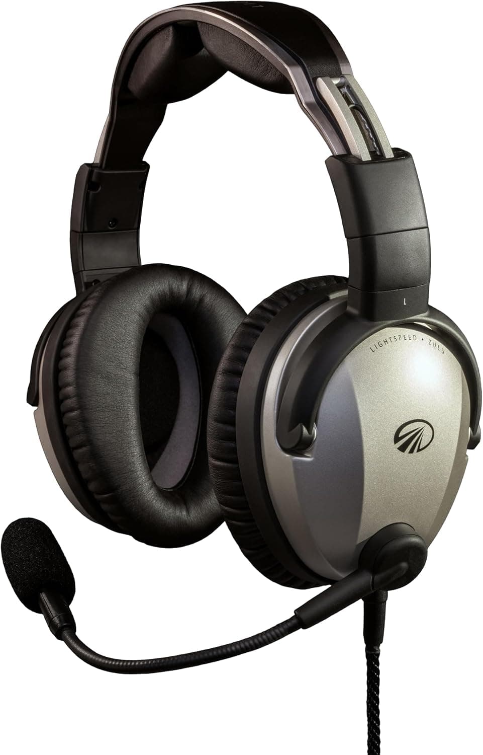 LIGHTSPEED Zulu 3 Premium ANR Aviation Headset with Noise Cancelling and Bluetooth (GA Dual Plugs) - image 1 of 1