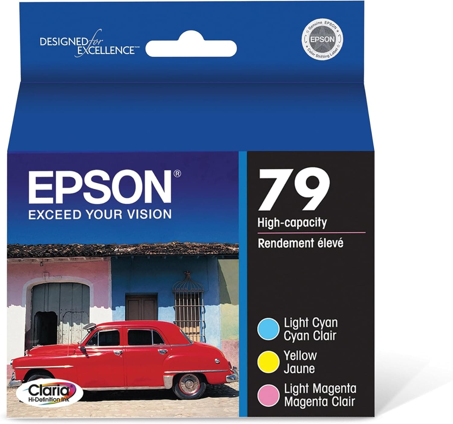 EPSON 79 Claria Hi-Definition Ink Standard Capacity (T079921-S) Works with Artisan 1430, Stylus Photo 1400 - image 1 of 1