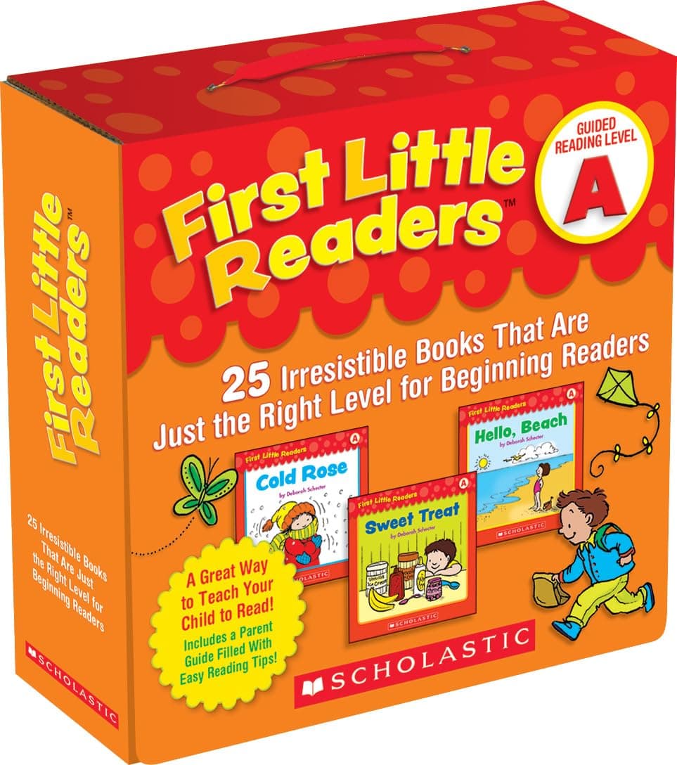 First Little Readers Parent Pack: Guided Reading Level A: 25 Irresistible Books That Are Just the Right Level for Beginning Readers - image 1 of 1
