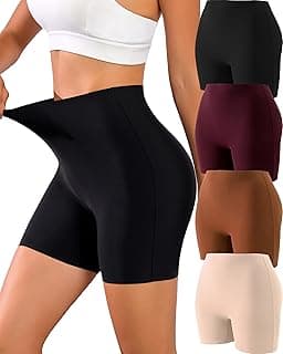 Womens Seamless Boy Shorts Underwear No Show Boxer Brief High Waisted Panty - image 1 of 1