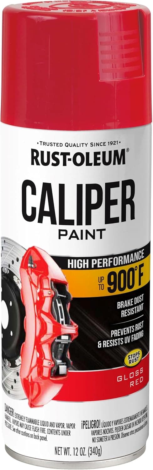 Rust-Oleum 251591 Caliper Spray Paint, 12 oz, Red - image 1 of 1