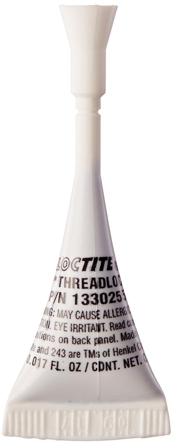 LOCTITE 243 Automotive Threadlocker Blue - Medium Strength, High-Temp Thread Lock, Oil Tolerant, General Purpose - Capsule, 0.5 ml, 1 Pack - image 1 of 1