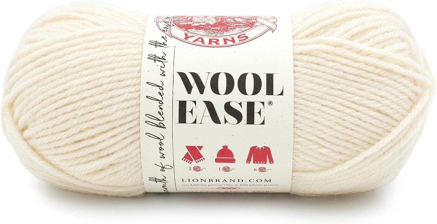 (1 Skein) Lion Brand Yarn Wool-Ease Yarn, Fisherman - image 1 of 1