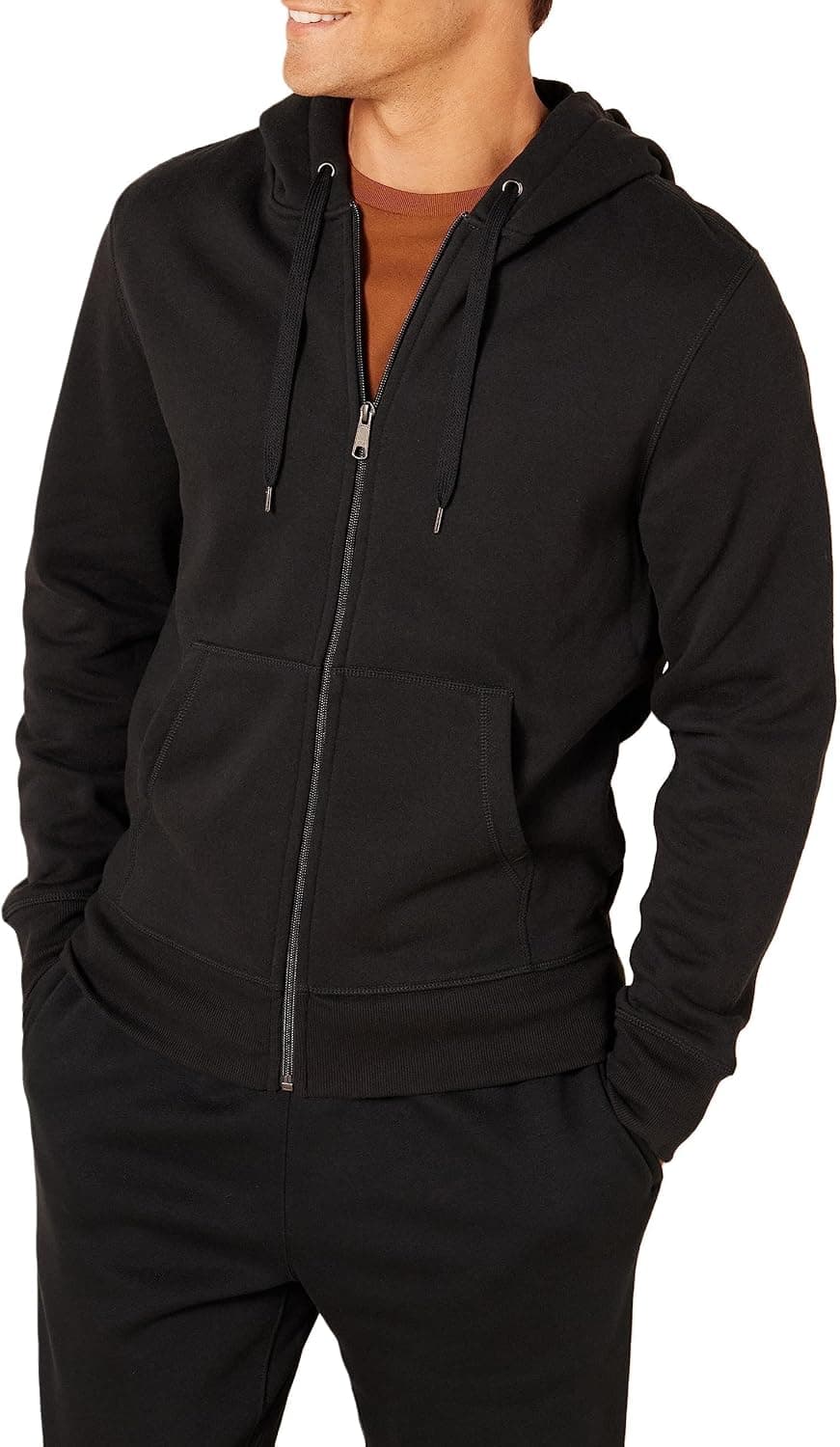 Amazon Essentials Men's Full-Zip Fleece Hoodie (Available in Big & Tall) - image 1 of 1