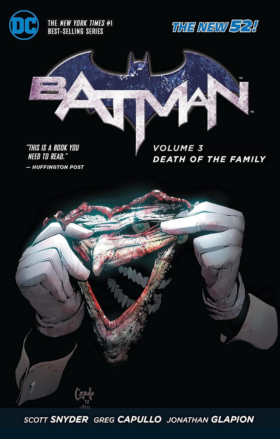 Batman Vol. 3: Death of the Family (The New 52) (Batman (DC Comics Paperback)) - image 1 of 1