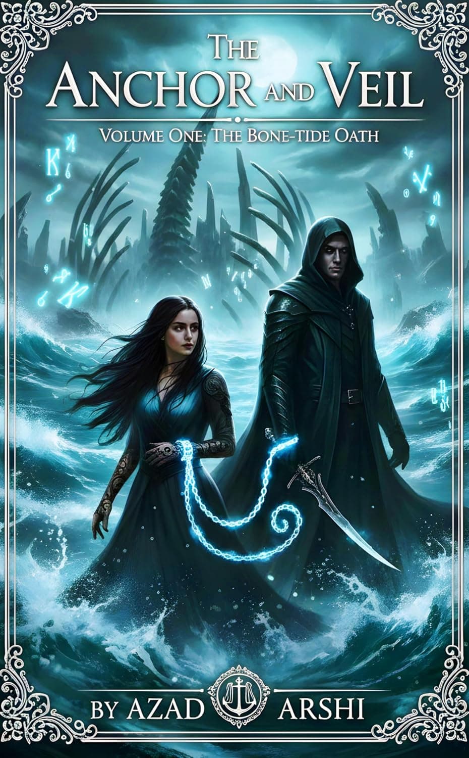 The Bone Tide Oath: A Dark Romantasy Fantasy Romance (The Anchor and the Veil Book One) - image 1 of 1