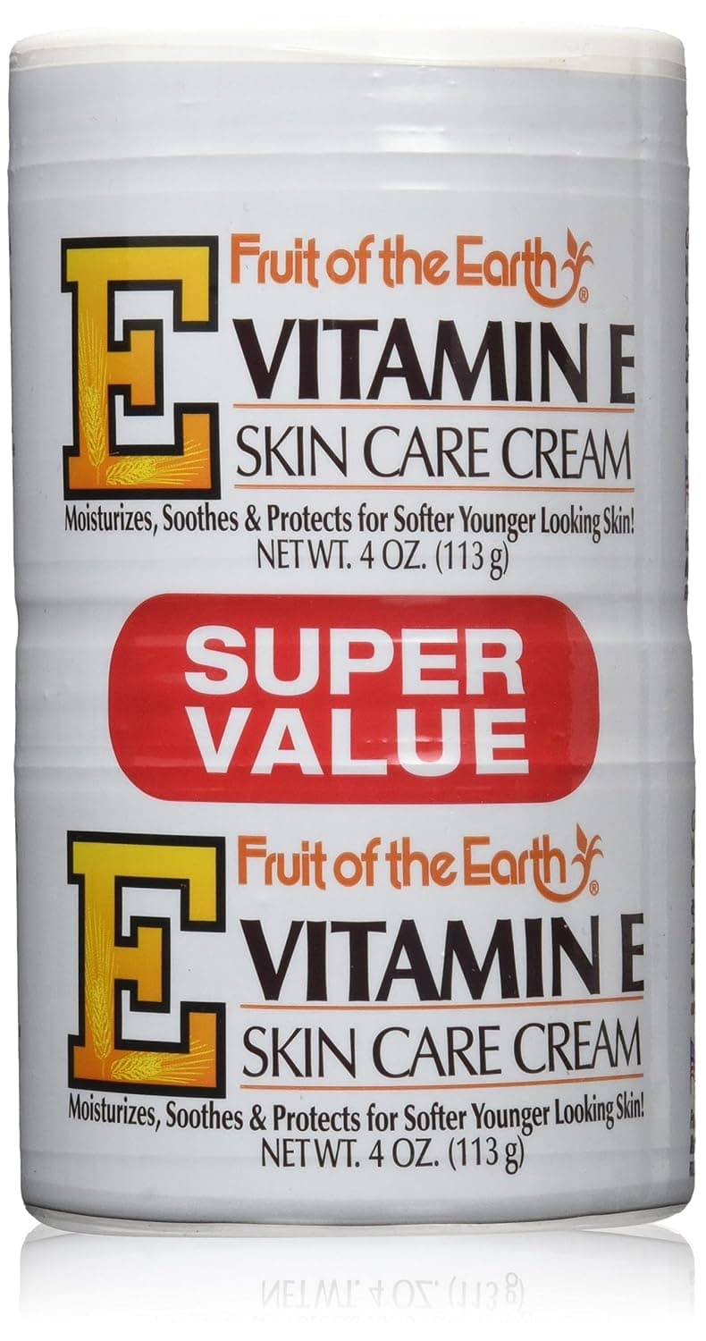 Fruit of the Earth Vitamin-E Cream 4 oz. + 4 oz. Jar (Case of 6) - image 1 of 1