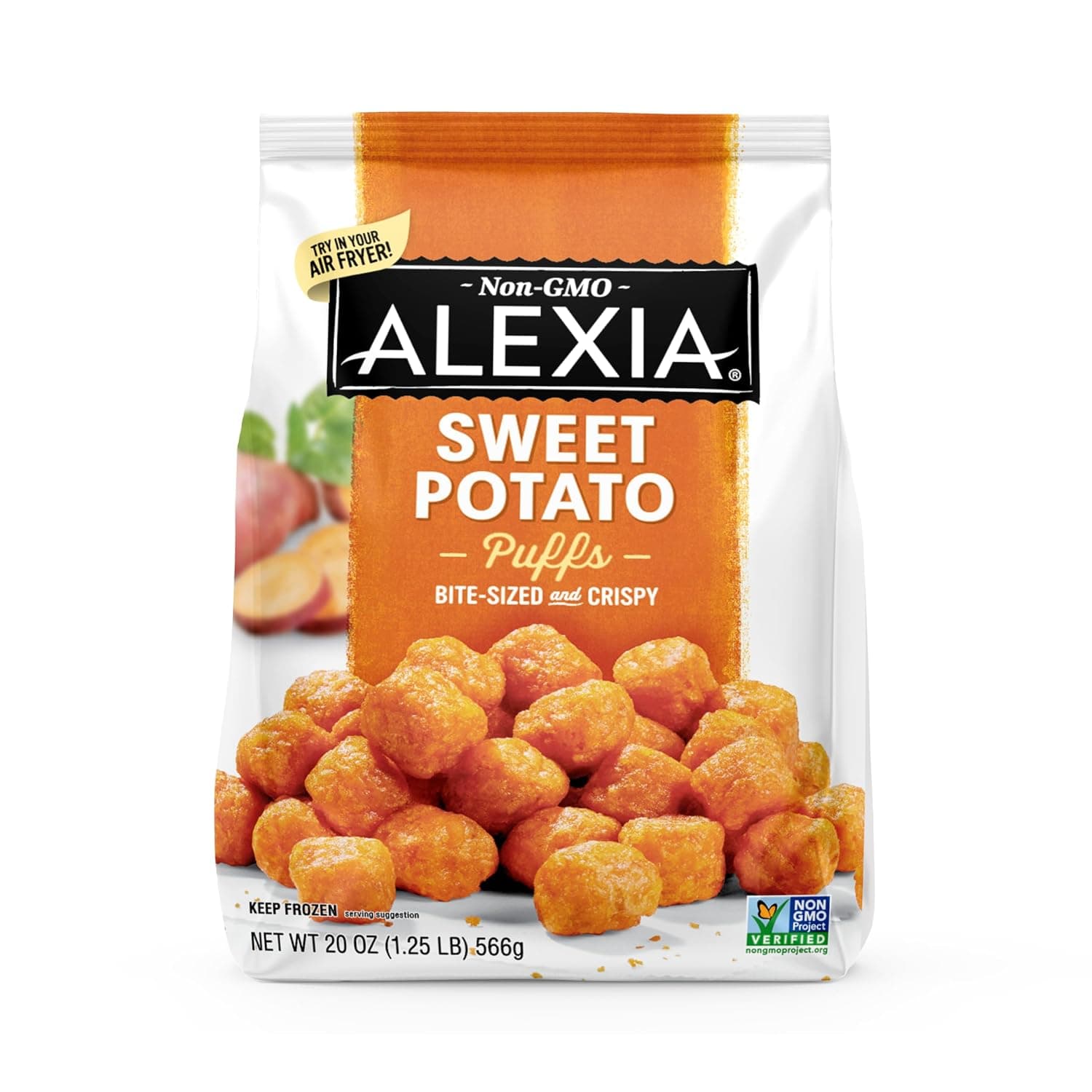 Alexia Sweet Potato Puffs Bite-Sized and Crispy, 20 oz - image 1 of 1