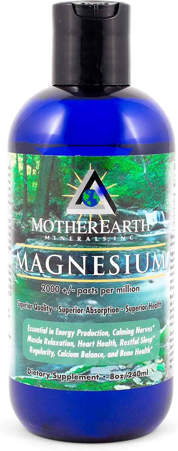 Mother Earth Minerals - Magnesium - 8 Ounce 96 Servings - image 1 of 1