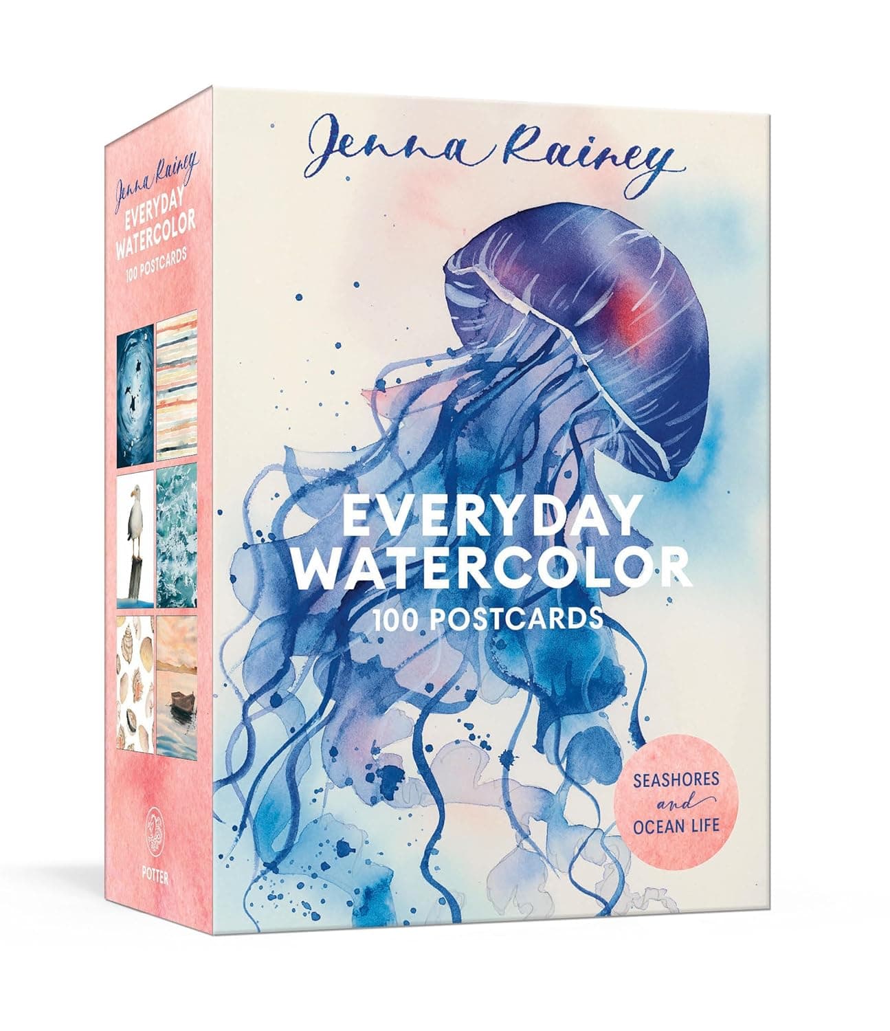 Everyday Watercolor 100 Postcards: Seashores and Ocean Life - image 1 of 1