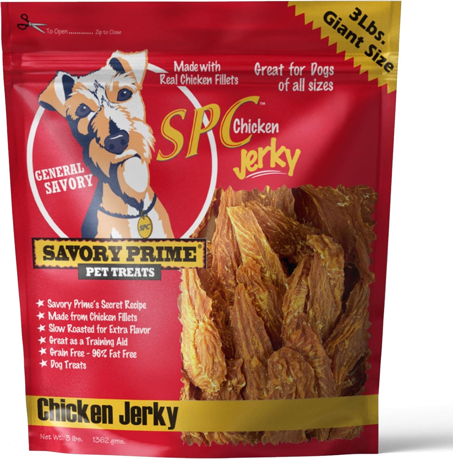 Savory Prime Chicken Jerky Treat, 32-Ounce, All Breed Sizes (49630032) - image 1 of 1