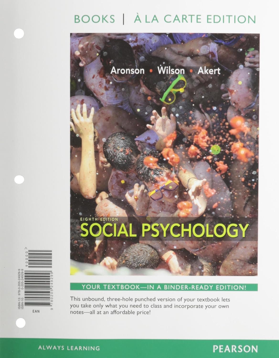 Social Psychology, Books a la Carte Edition (8th Edition) - image 1 of 1