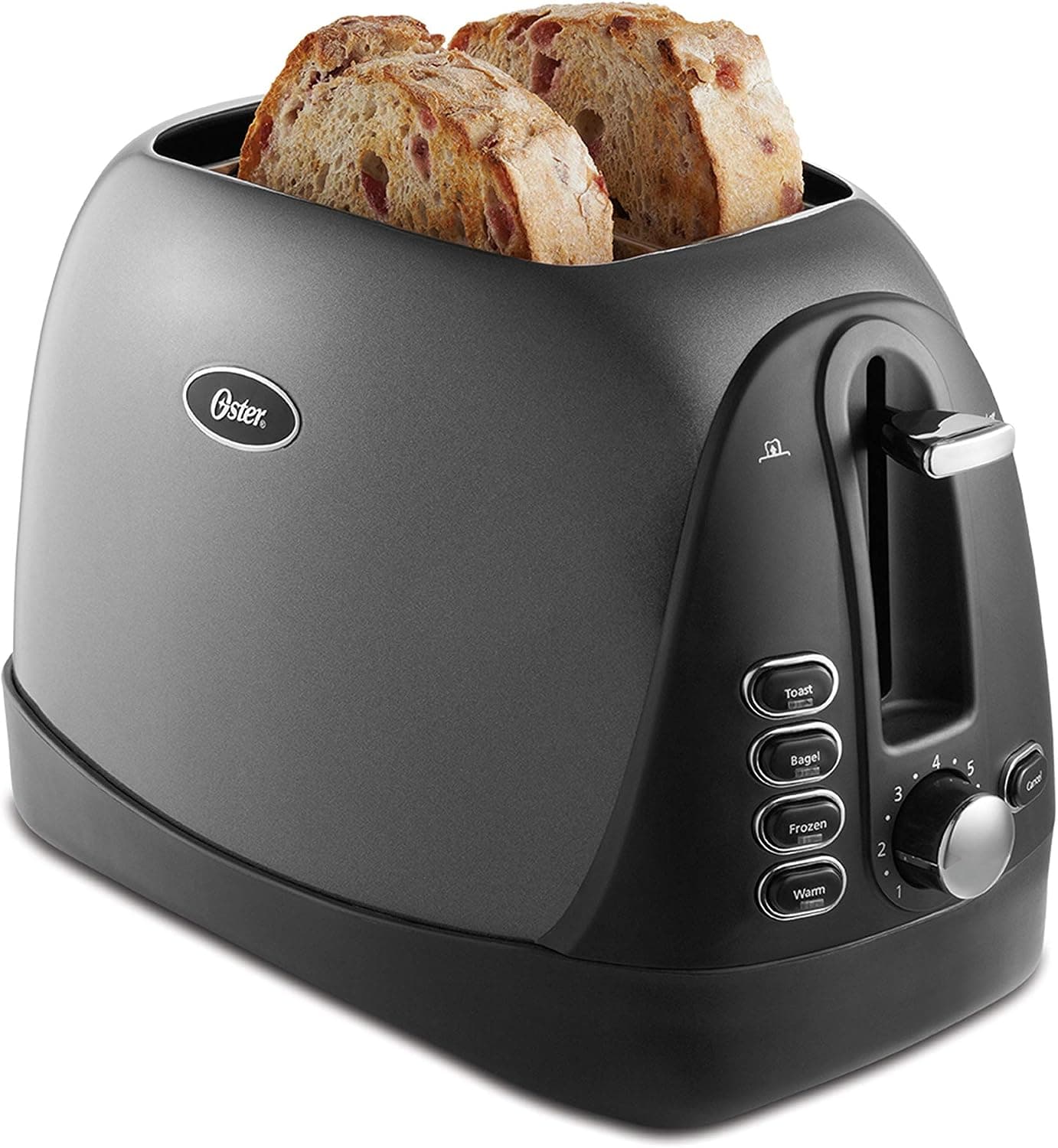 Oster 2 Slice Bread Bagel Toaster Metallic Grey - image 1 of 1