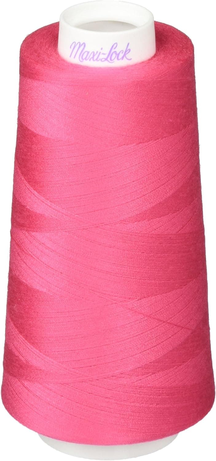 American & Efird Maxi-Lock Cone Thread 3,000yd, Dark Pink - image 1 of 1