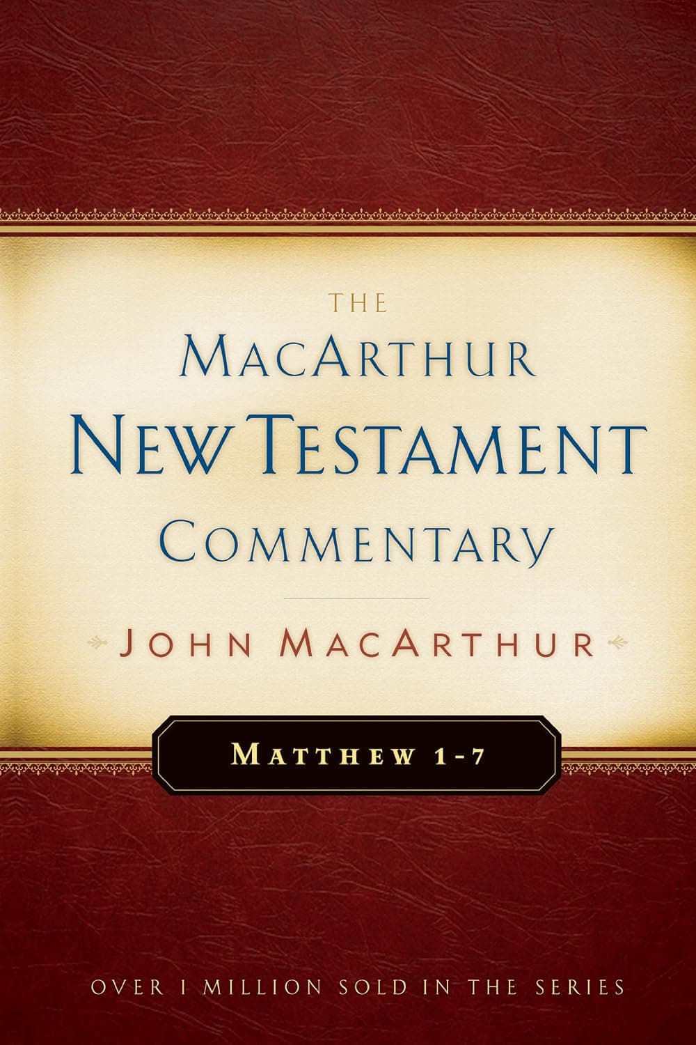 Matthew 1-7 (The MacArthur New Testament Commentary) - image 1 of 1
