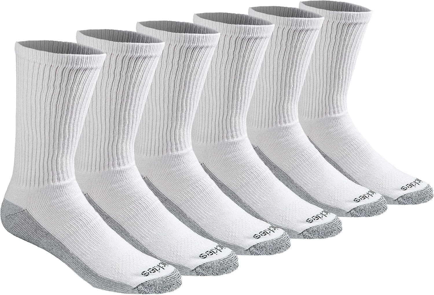 Dickies Men's Dri-Tech Original Moisture Control Crew Socks, Available in M-XXL (6, 12, 18 Pairs) - image 1 of 1