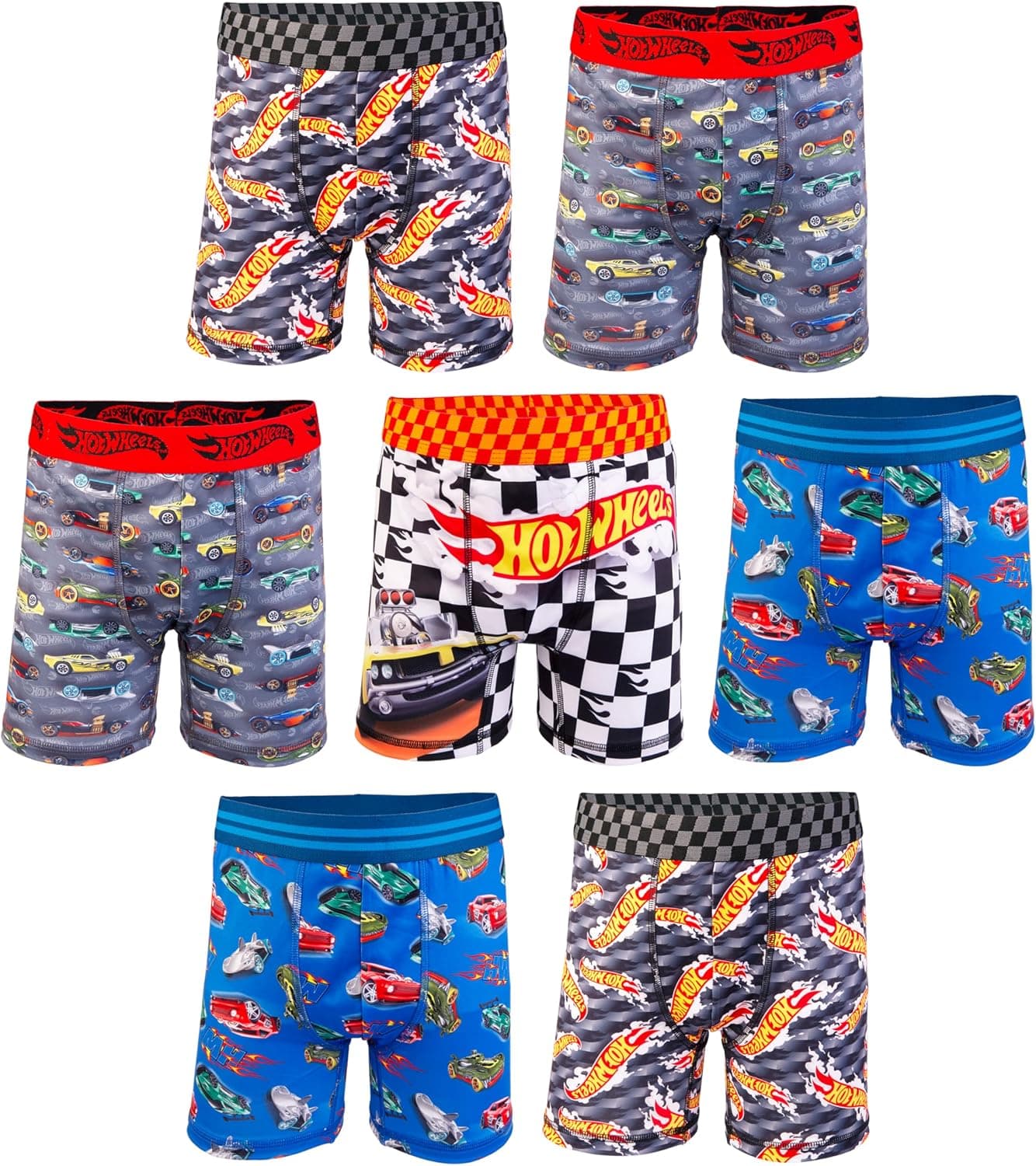 Hot Wheels boys Boxerbriefs and Briefs Available in Sizes 2/3t, 4t, 4, 6, 8 and 10 - image 1 of 1