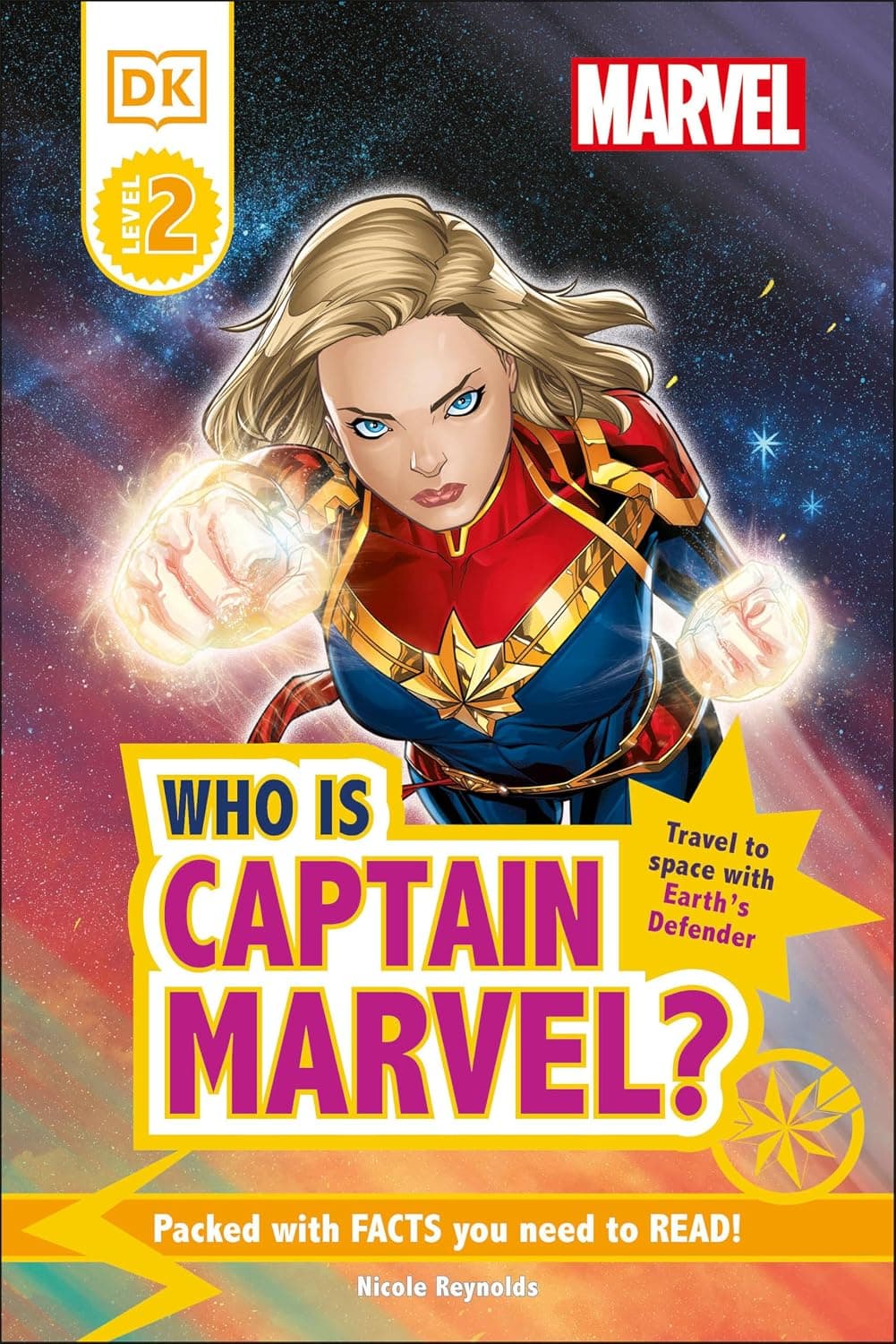 Marvel Who Is Captain Marvel?: Travel to Space with Earth’s Defender (DK Readers Level 2) - image 1 of 1
